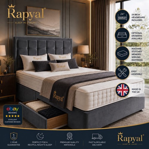 Plush divan bed - plush, set