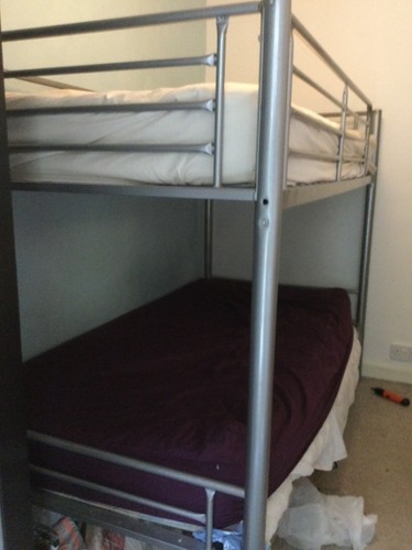 Metal bunk beds with - metal,