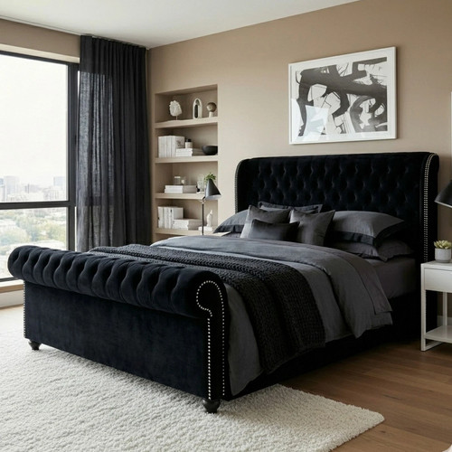 Chesterfield royal sleigh - sleigh, bed