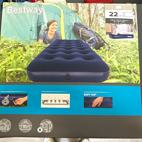 Bestway single blue inflatable - single,