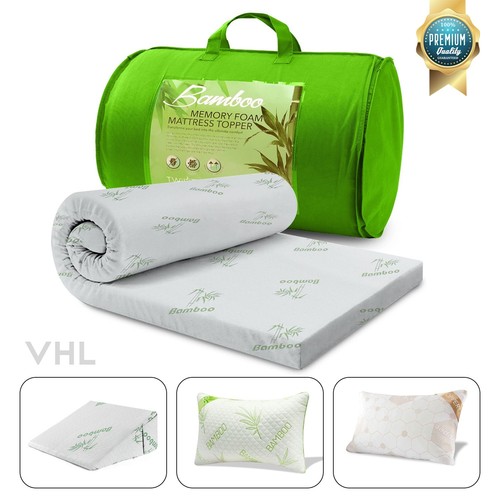Mattress topper bamboo memory - bamboo,