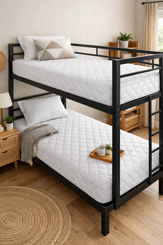 Bunk bed quilted mattress - quilted,