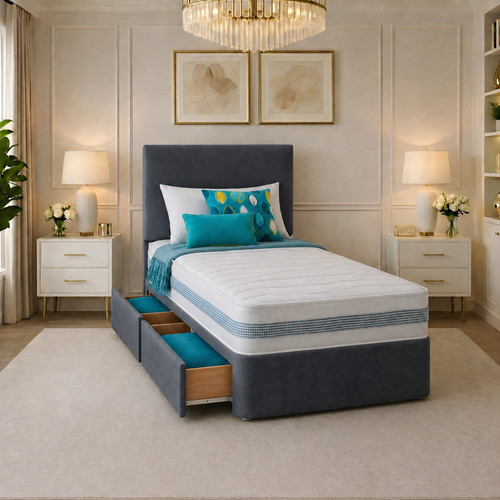Single divan bed - single,