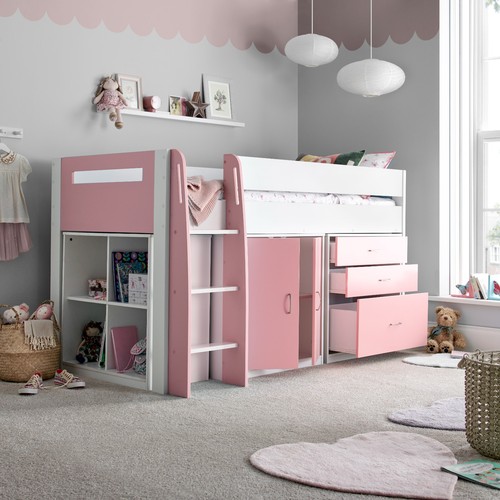 Lacy pink white wooden - lacy,
