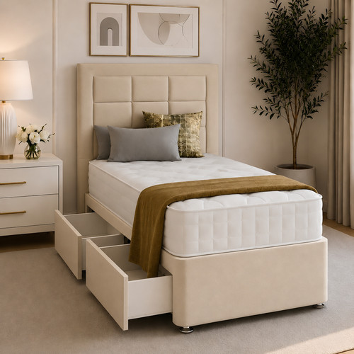 New single divan - bed, 54"