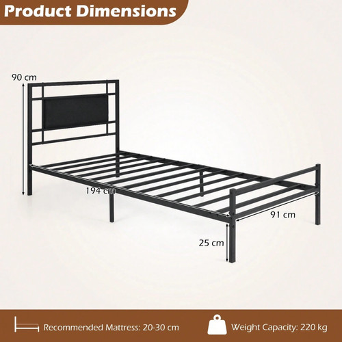 Single bed frame - single,