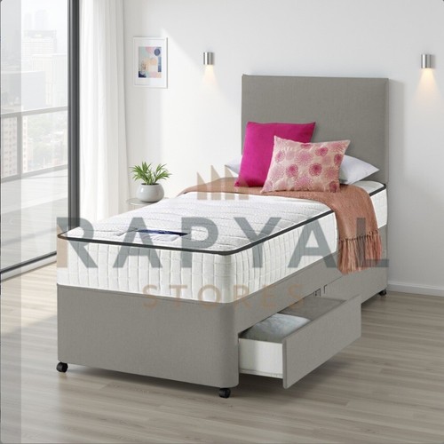 Single divan bed set 2ft6 - single,