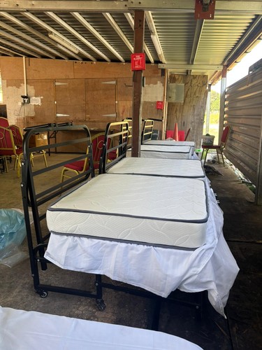Portable folding single bed - portable,