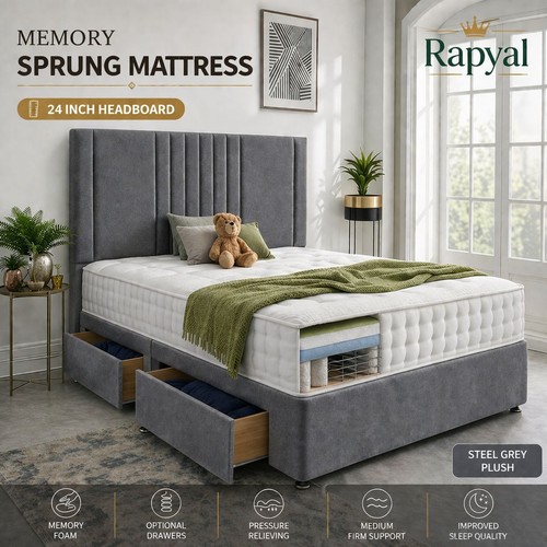 Luxury divan bed - bed, with