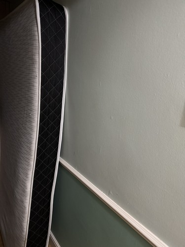 Single bed with - bed, mattress